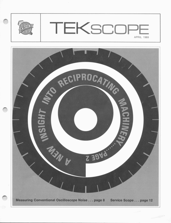 Product picture Tektronix TekScope April 1969 Issue