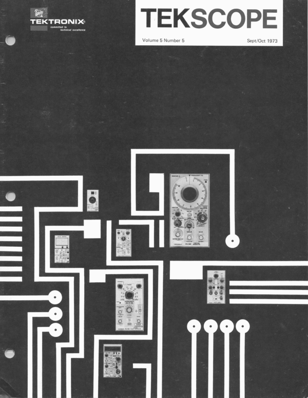 Product picture Tektronix TekScope 1973 Sep-Oct Issue