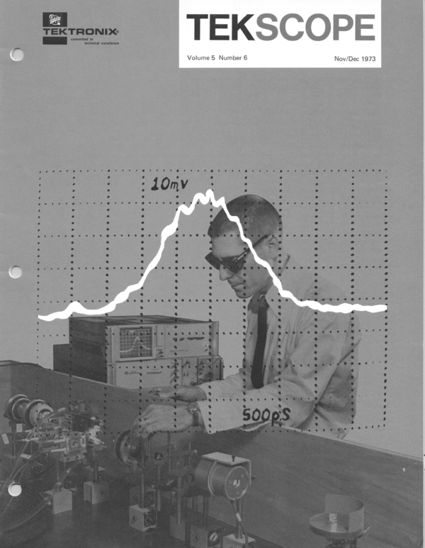 Product picture Tektronix Tekscope 1973 Nov-Dec Issue