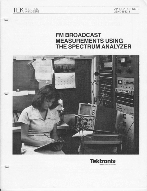 Product picture FM Measurements Using the Spectrum Analyzer